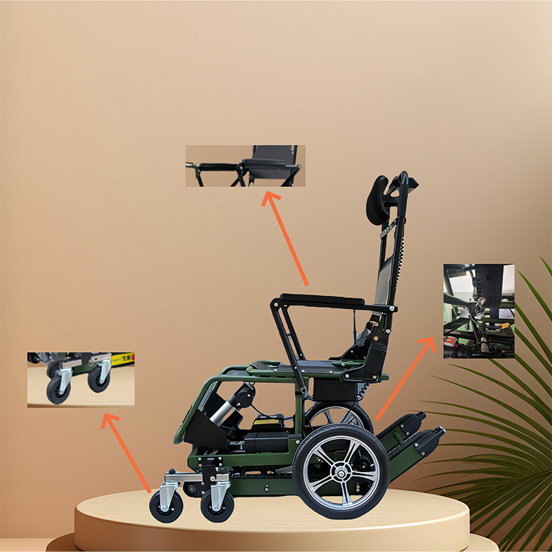 Why is the fully automatic stair climbing wheelchair considered a 